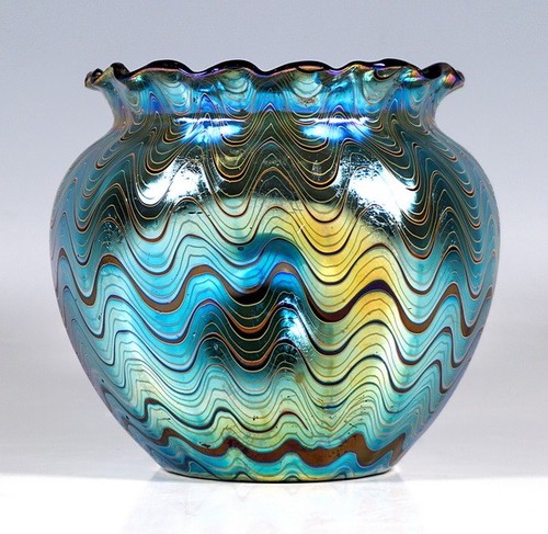 Lötz jugendstil vase vienna - jugendstil,