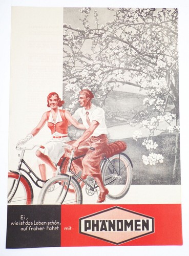Phänomen fahrrad reklame - phänomen,