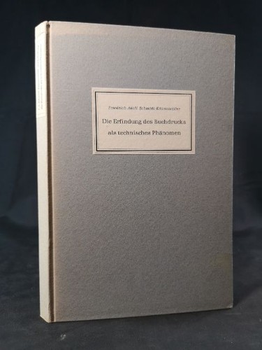 Die erfindung des buchdrucks - erfindung,